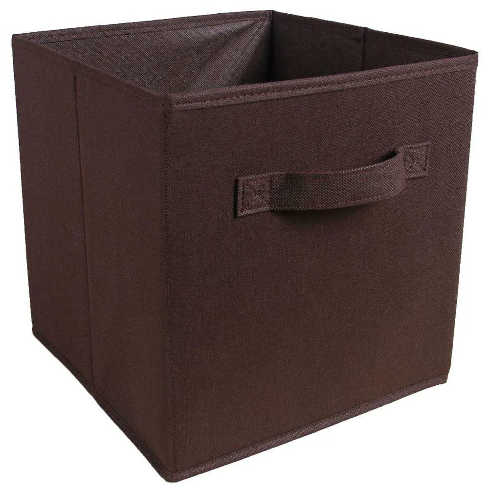 Foldable Fabric Organization Box Bins and Storage for Home