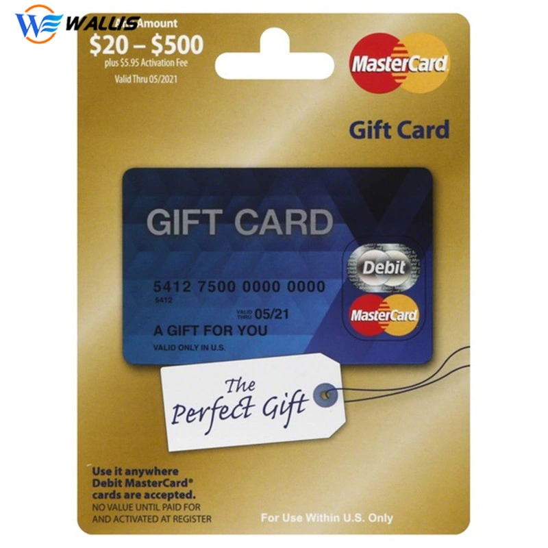 شعار مخصص مطبوع مسبقاً VPVC خصم مميز تسوق RFID هدية فارغة البطاقة