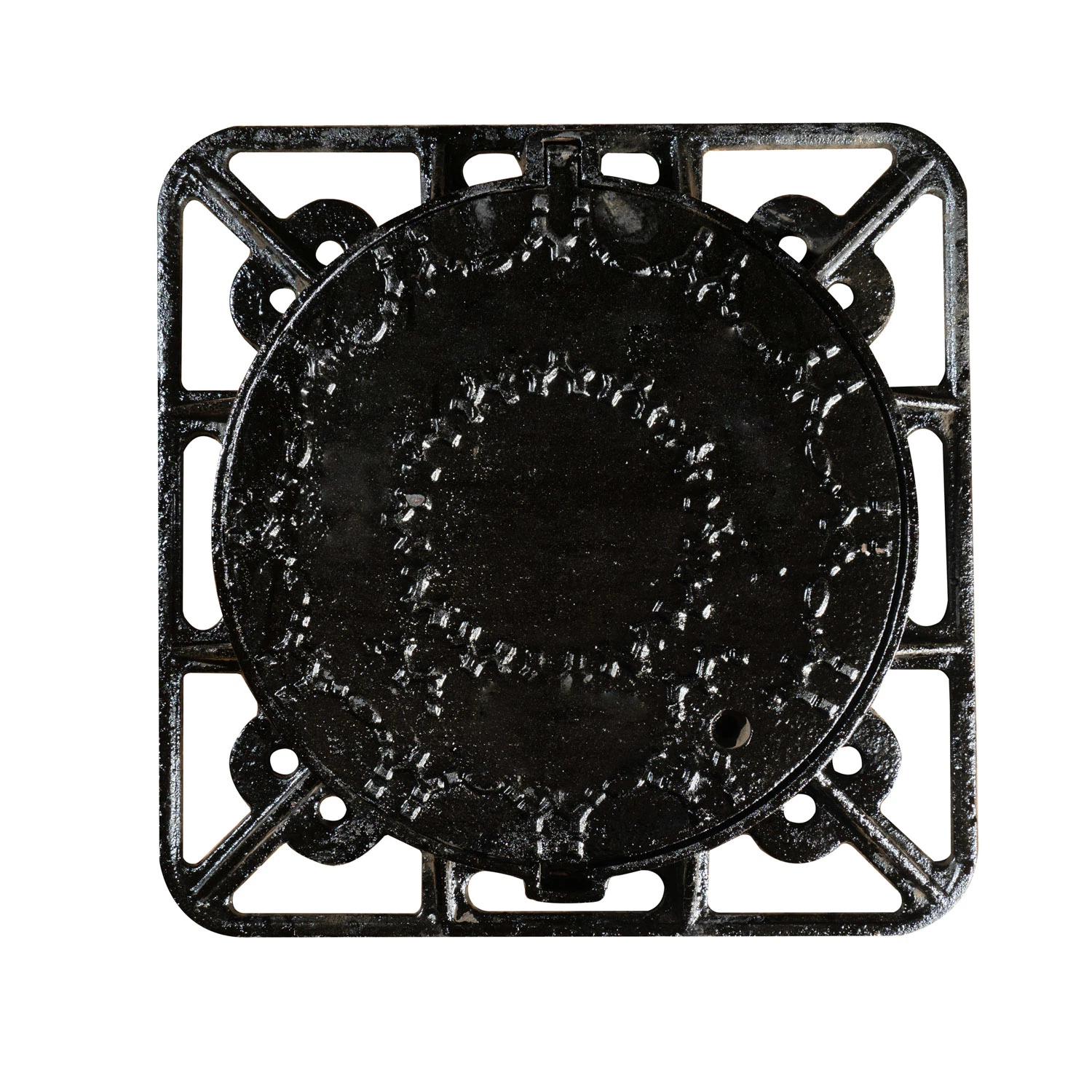 Custom Heavy Duty En124 Ductile Iron Rain Manhole Covers Drain Grating