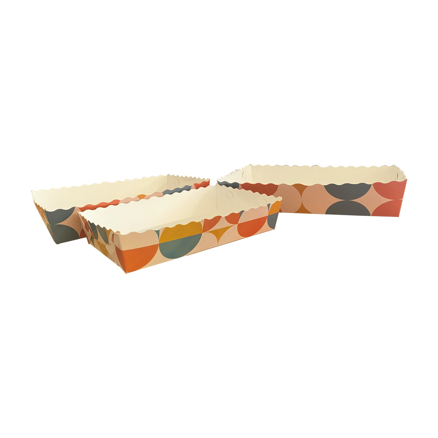 Hot Dog Trays Plates Food Boats Kitchenware Disposable Paperboard Trays Rectangular Takeout Togo Take Away Paper Container Concession Stands Tray Food Packaging