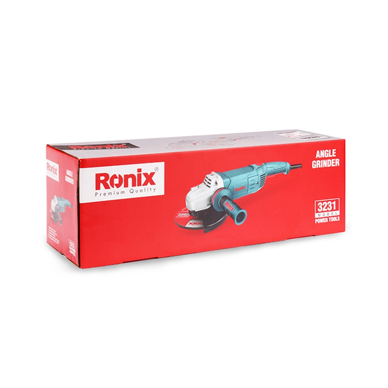 Modèle Grindder Ronix Big 3231 Power Tools câblé électrique disque meuleuse d'angle de 180mm