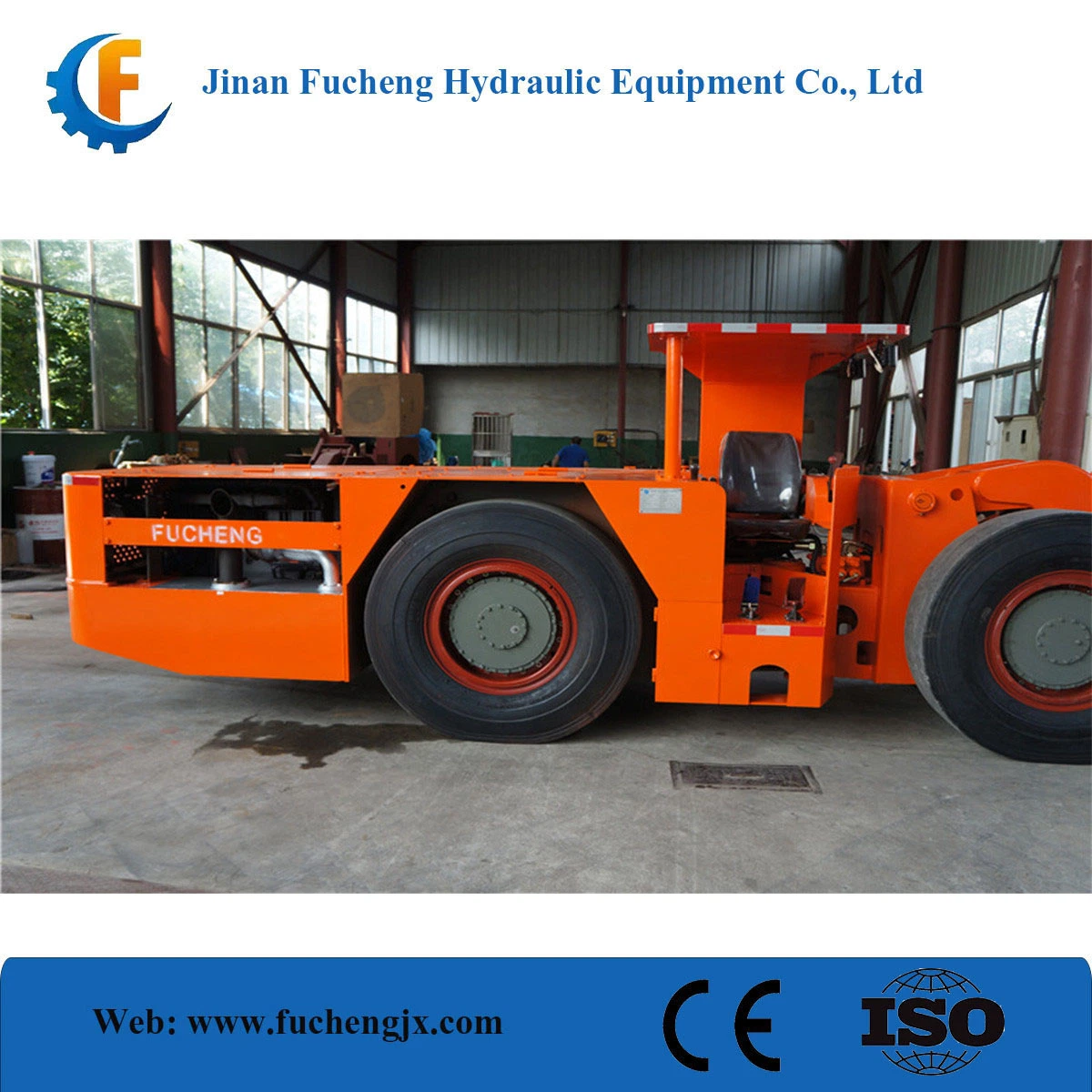 Hot sale 1.5 cbm diesel underground loader/ scooptram for mining with less noise