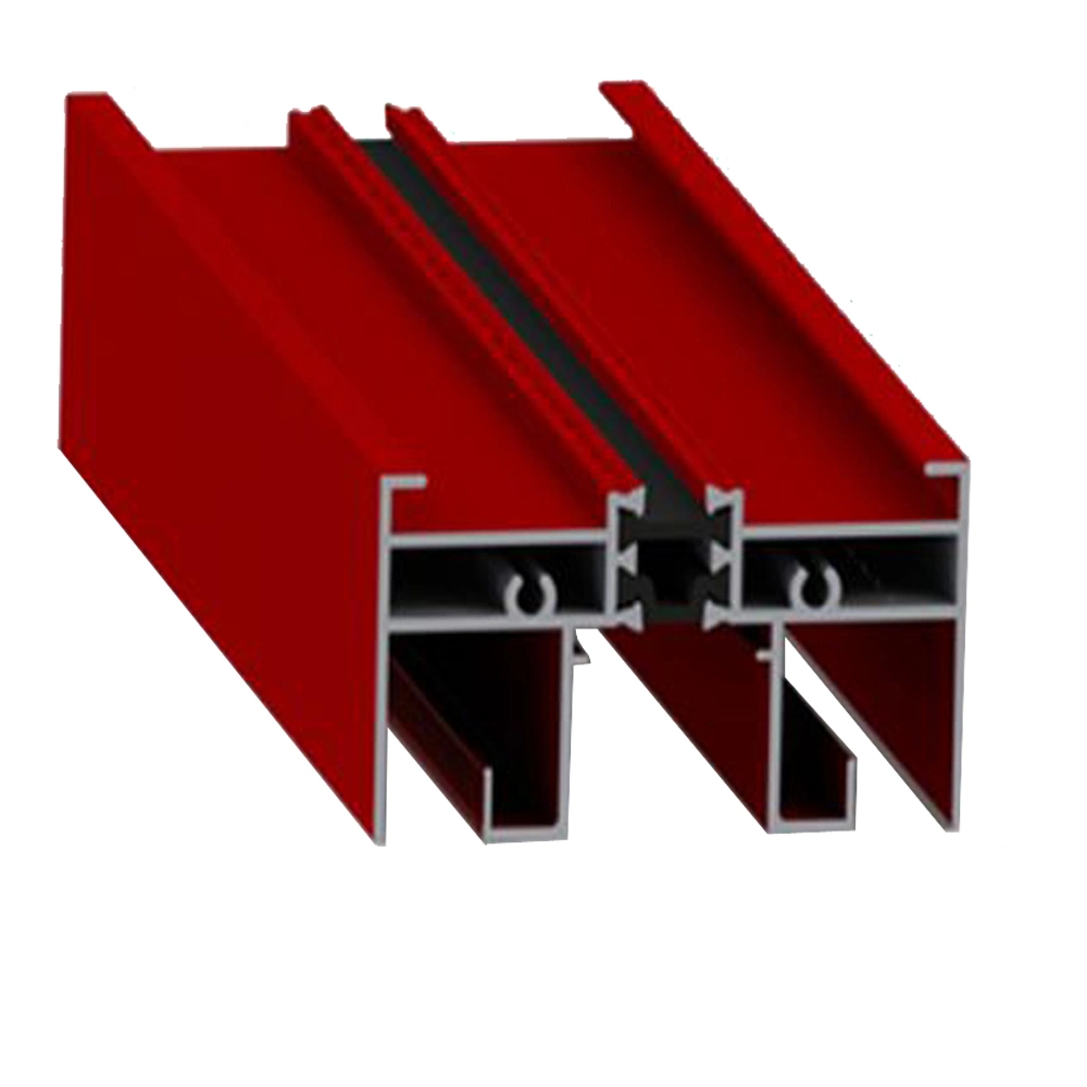 Construction Aluminium Profiles for Aluminium Windows Doors Curtain Walls