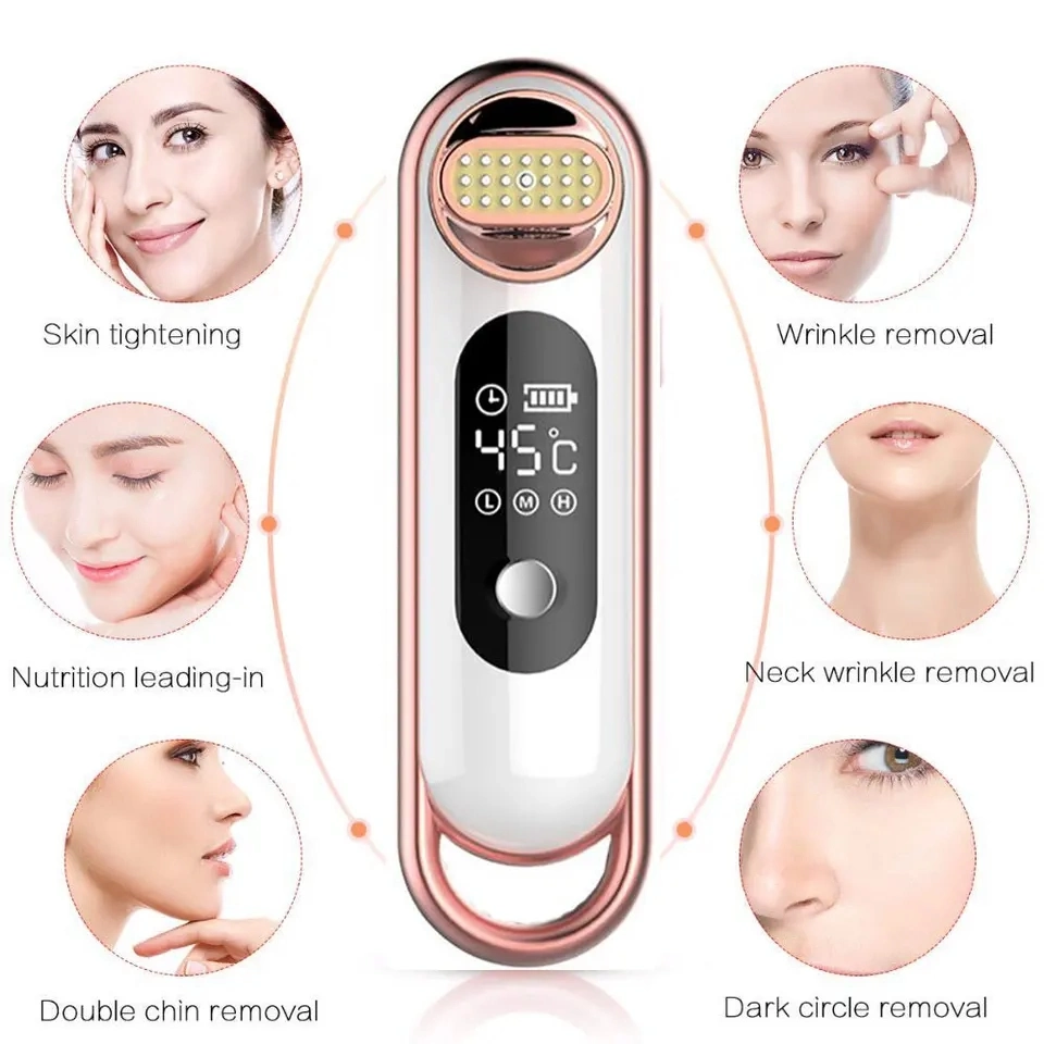 Portable RF Face Lifting Machine Radio Frequency RF EMS Electric Smart Beauty Eye Massager