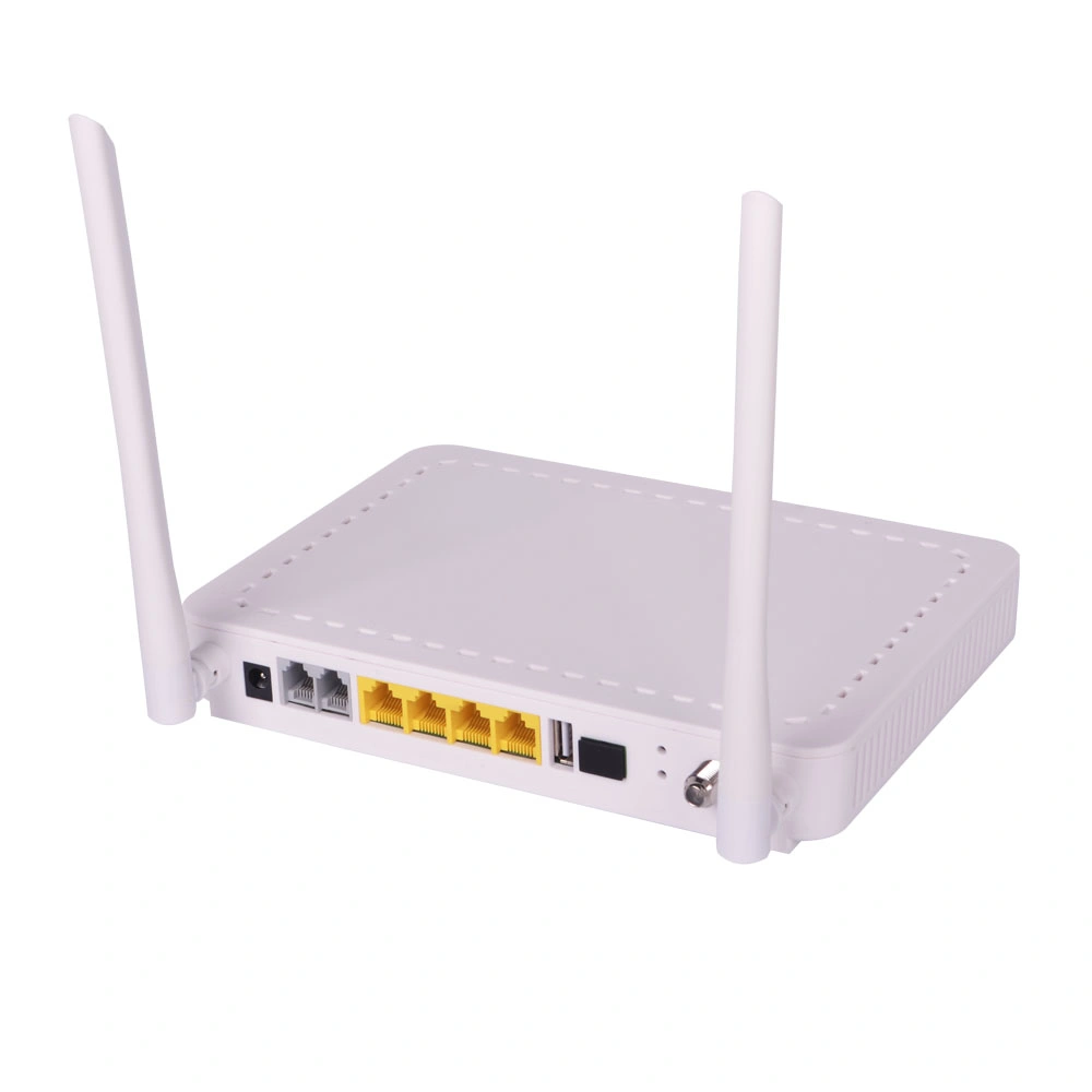 1GE + 3fe+VoIP WiFi con RF CATV Gpon ont