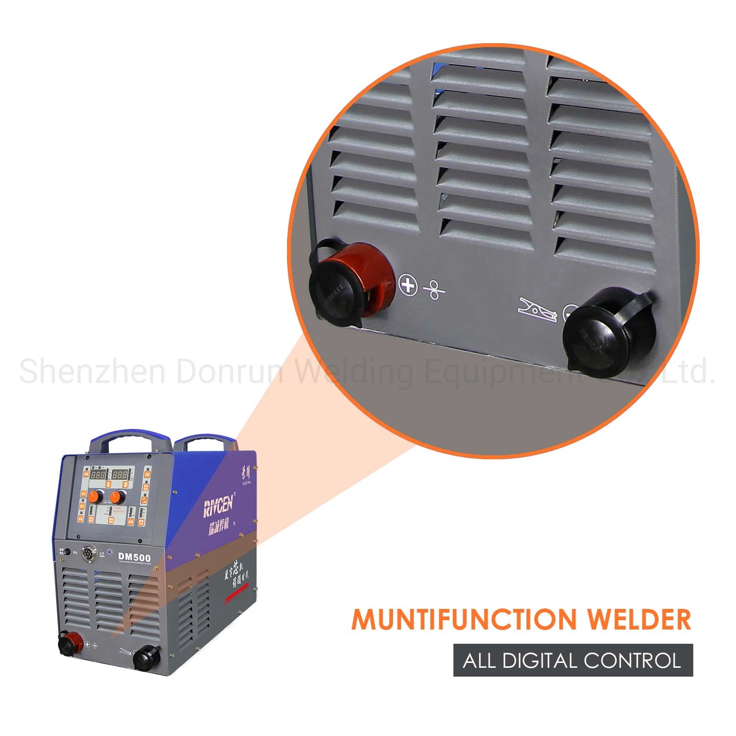 Full Digital Control System 100% CO2 MIG/Mag/CO2 Welding Process MIG Inverter Welding Machine, High Performance Compact CO2/MIG/Mag Inverter Welding Machines