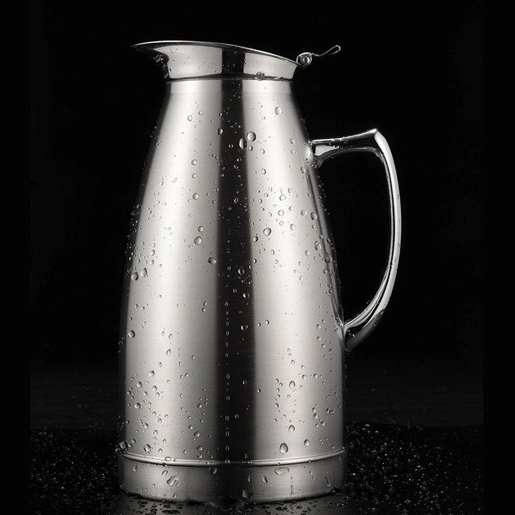 Stainless Steel Coffee Carafe Turkish Arabic Dallah Stainless Steel Vacuum Thermo Coffee Pot