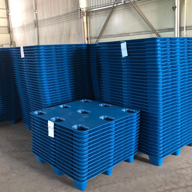 Nine-Feet Thermoformed Molded Custom Pallets Nestable HDPE Blow Molding Standard Plastic Pallet