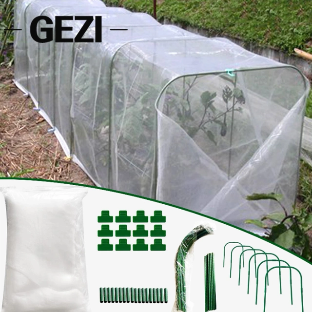 Vegetable Garden Netting Factory Provides 30 Mesh 100% Virgin Insect Proof Net Greenhouse