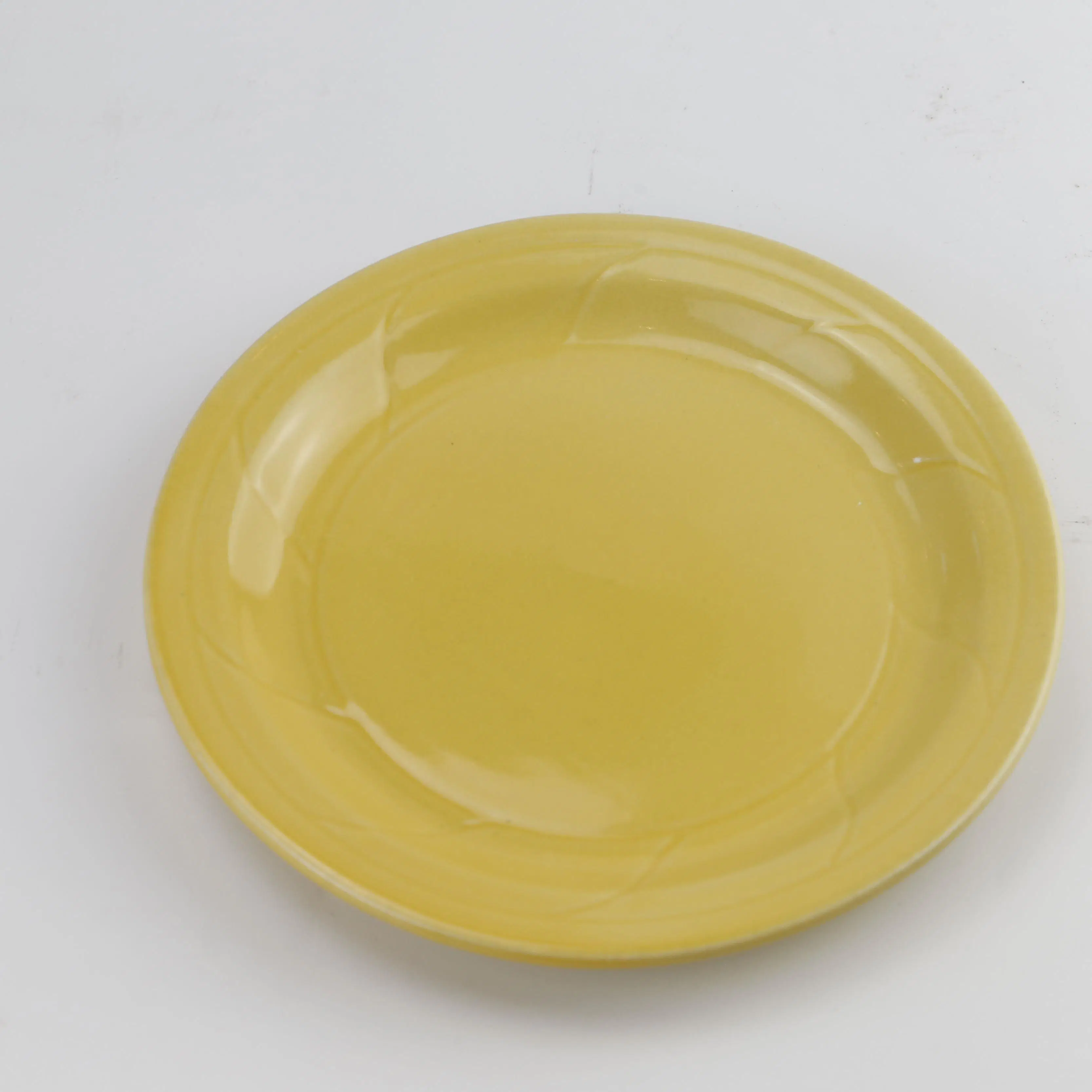 Yellow Glaze Relief Tableware Set