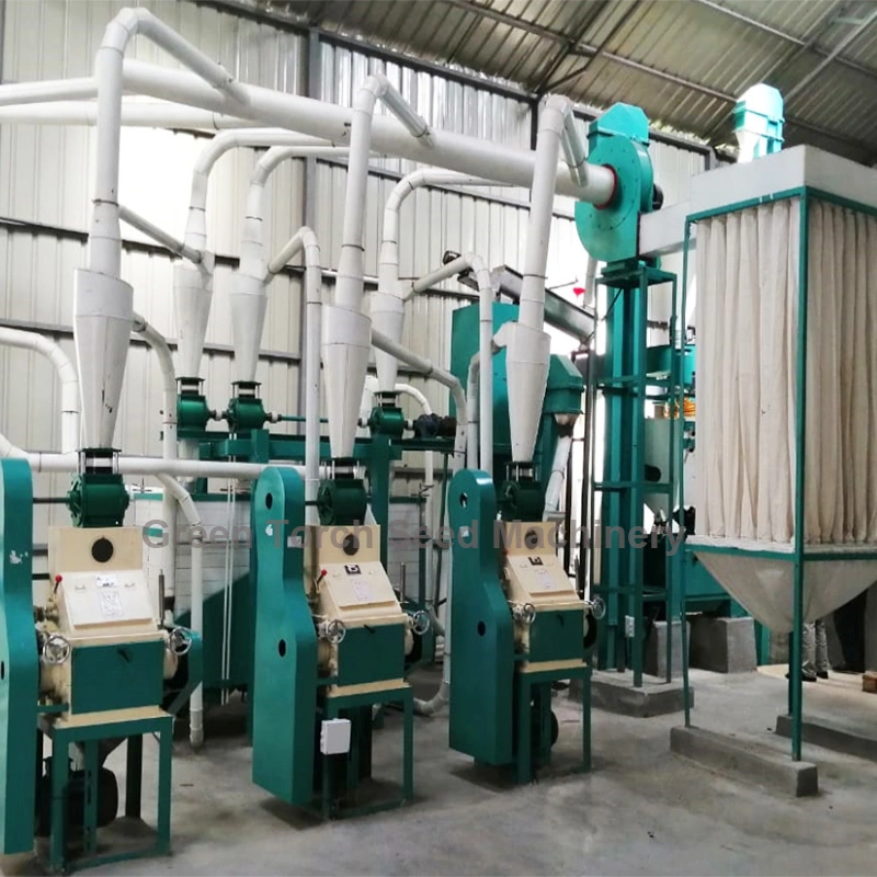 Chinese State-Owned Manufacture of 30t/24h Maize Mill Milling Plant