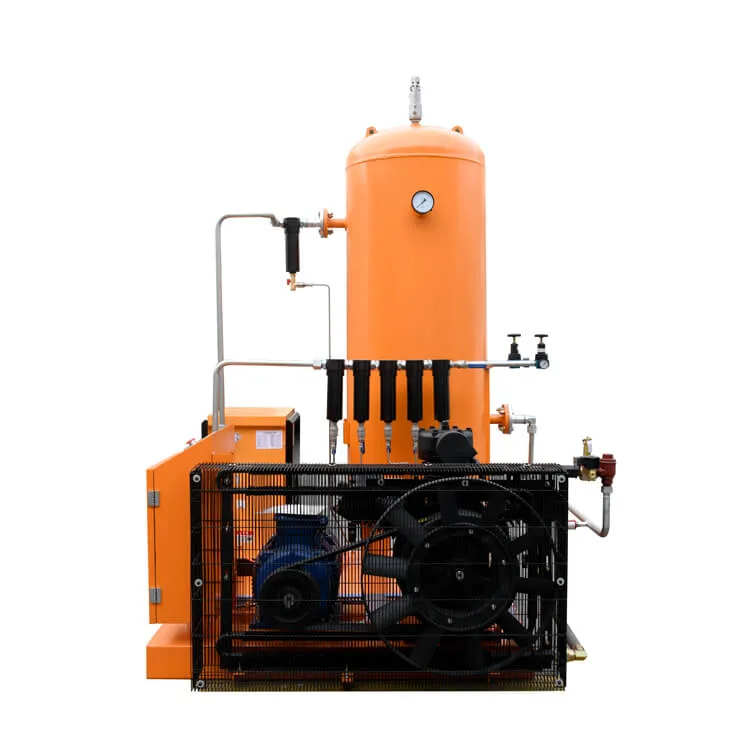 25kw 33HP Combined High-Pressure Piston Air Booster Compressor for Packaging Equipment