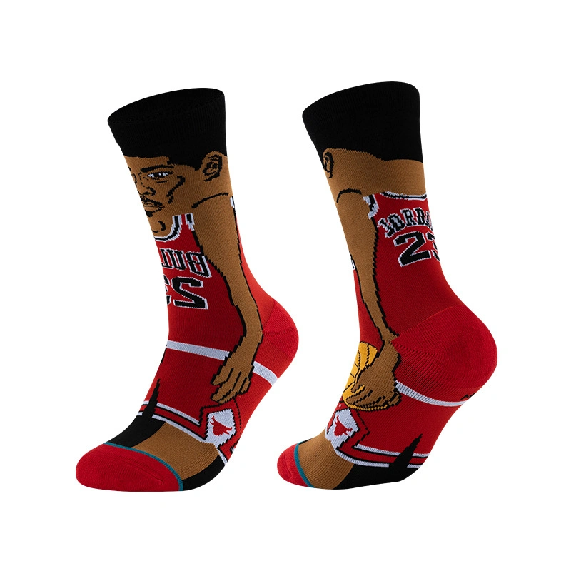 Posture Star chaussettes tendance chaussettes Warriors à bas serviette chaussettes de basket-ball Sport Chaussettes Elite caractère chaussettes long tube Training style américain