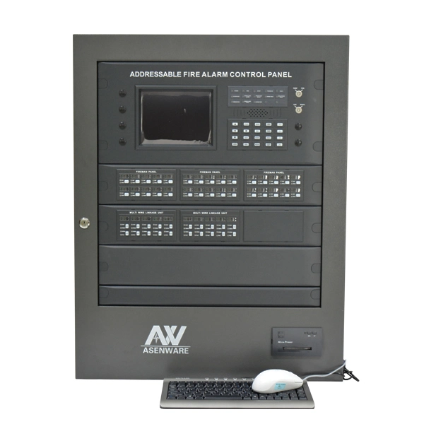 Addressable Fire Alarm Control Panel with GSM