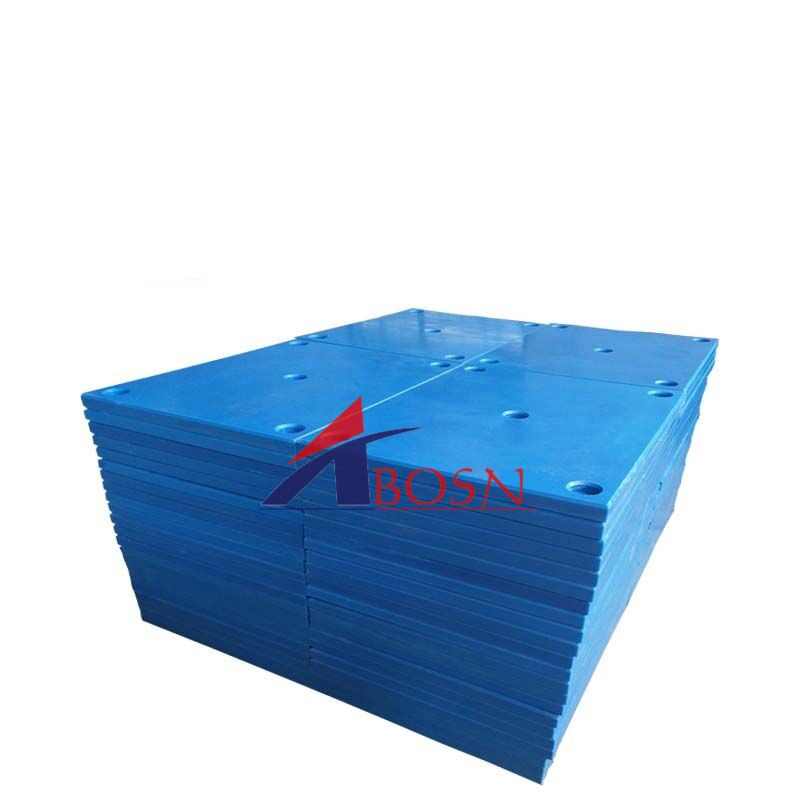 Safety Crane Lorry Outrigger Pad PE Sheet UHMW-PE Plastic Stabilize Pad PE Outrigger Pad