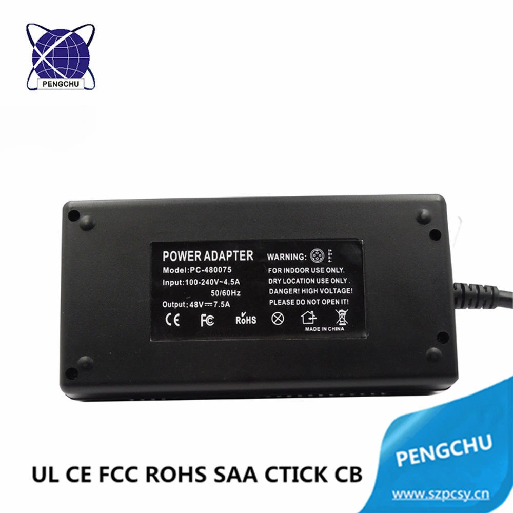 AC DC High Voltage Power Adapter 48V 7.5A 360W Power Supply