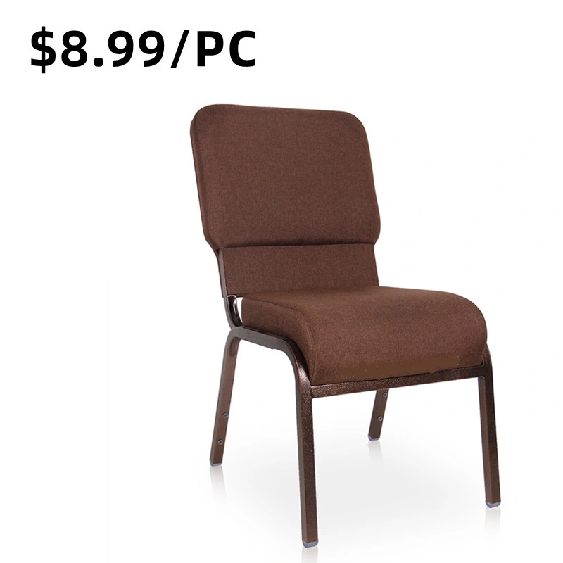 Good Price Indoor Steel Furniture for Rental Porpular Church Chair