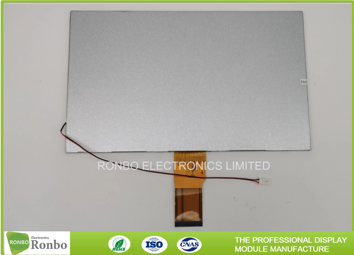 Customized 10.1 Inch 1024X600 RGB 50pin Interface 66mm FPC Length Industrial TFT LCD Panel