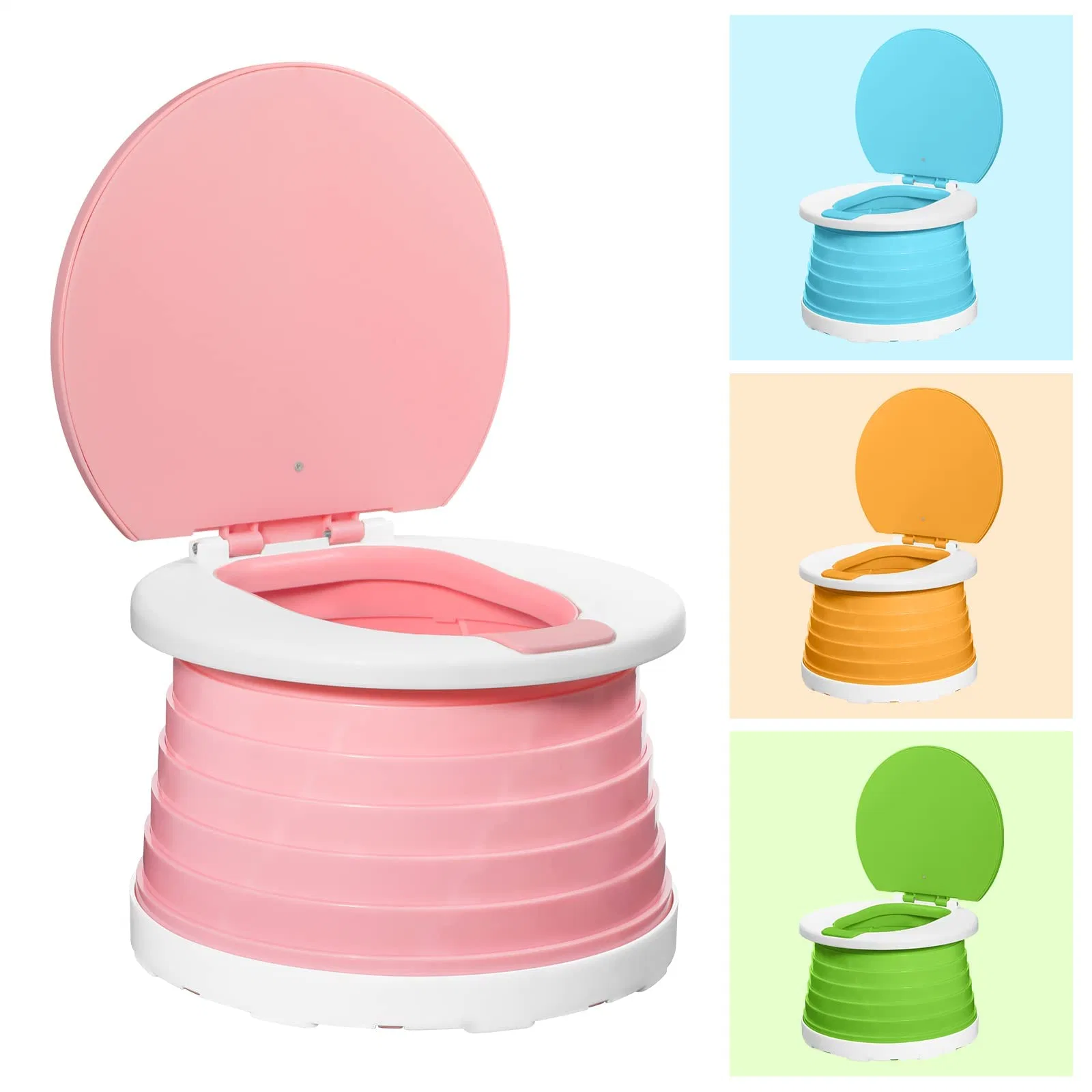 Frais de voyage pliable portable tout-petits de la formation de pot de toilette Président