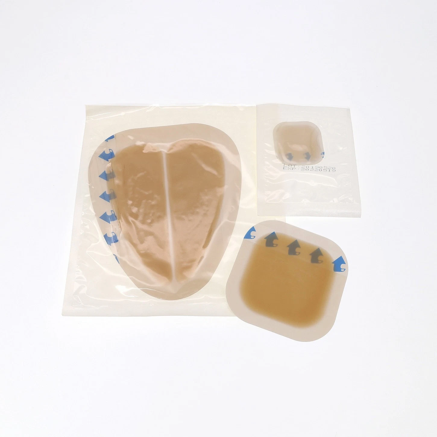 Medical Surgical Thinner Boarder/Ultra-Thin/Foam Backing Type Hydrocolloid Dressing for Absorbing Exudate