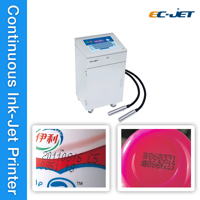 Expiry Date Printing Continuous Inkjet Printer for Beer Bottle (EC-JET910)