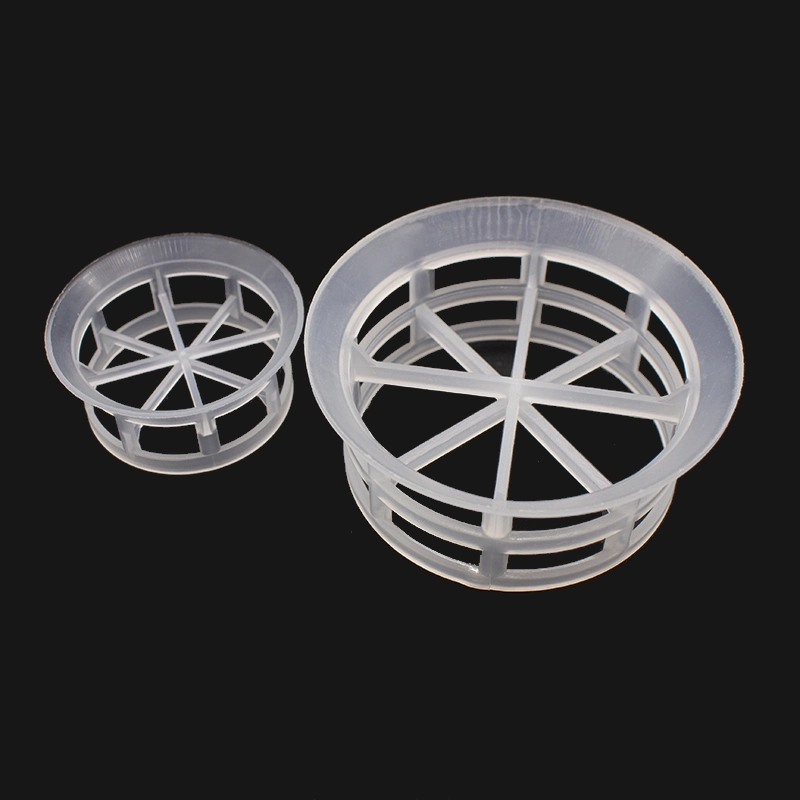 25mm 38mm 50mm 76mm Plastic Cascade Mini Ring Random Packing PVC PVDF Rpp PP Cascade Rings