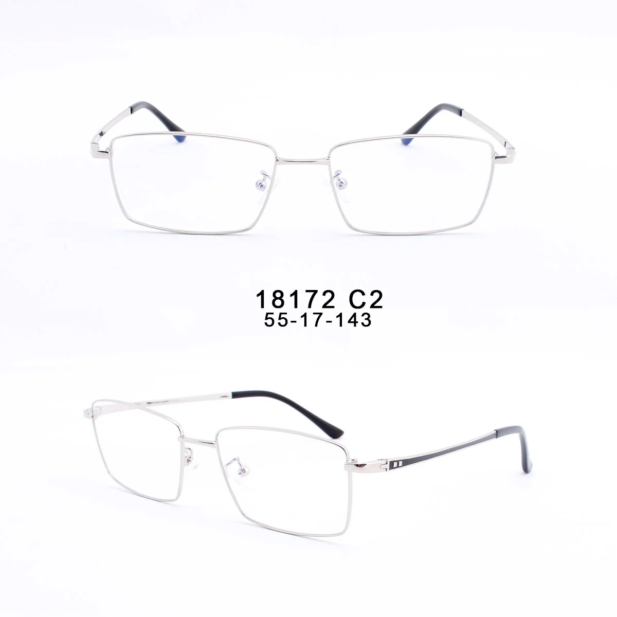 Spot Supply Ready to Ship Business Men&prime; S Spectacles Frames Metal Optical Eyeglasses Frame Wholesale/Supplier Glasses Frames Eyeglasses