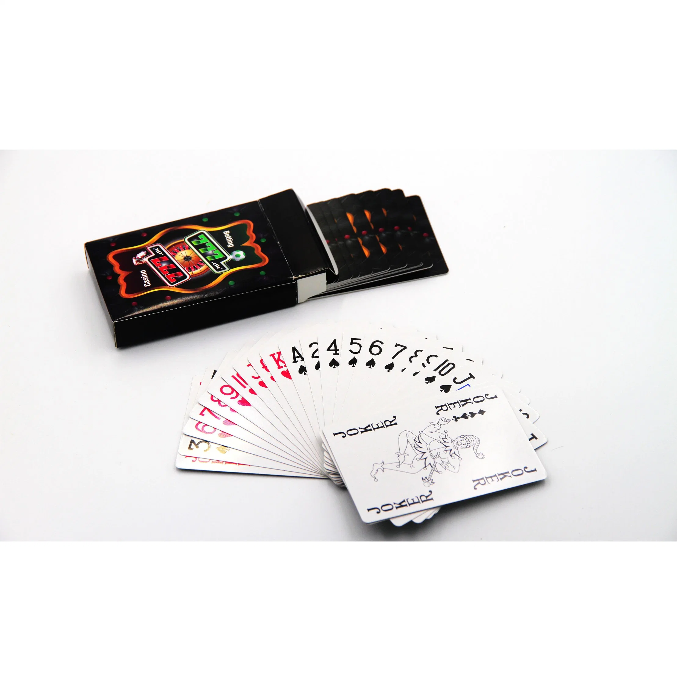 Cartas de póquer núcleo negro tarjetas de papel de Poker Juego potable entretenimiento