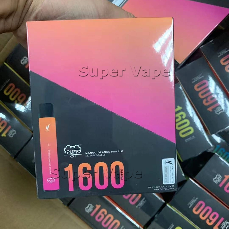 قلم سجائر جديد E-Cigarette عالي الجودة يمكن التخلص منه بعد XXL جهاز التبخير