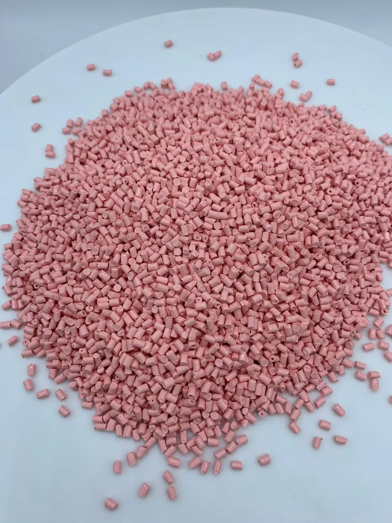 Color Masterbatch Polyester Orange Plastic Pellets Virgin Polypropylene Granules