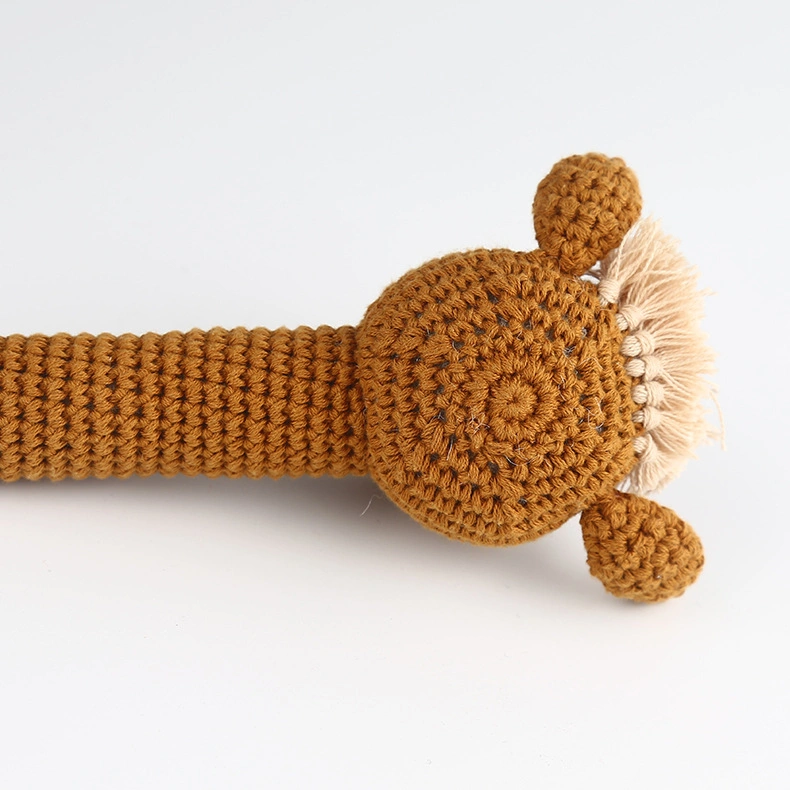 Customized Crochet Knitting Giraffe and Alpaca Toys Handmade Crochet Toys for Baby