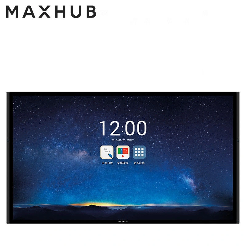 MAXHUB Full HD 4K 65" 86&prime;&prime; Remote Video Conference ELED Wireless Interactive Whiteboard