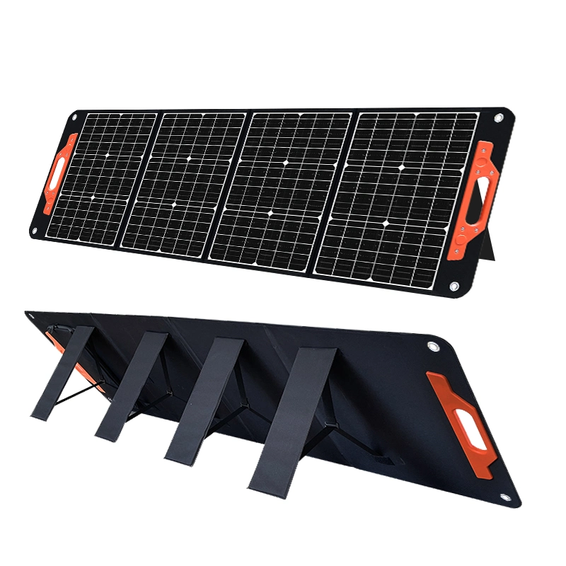 2023 Hot Sale Foldable Flexible Solar Panel ETFE Solar Cell 100W 200W for Marine Rvs Climbing Travel