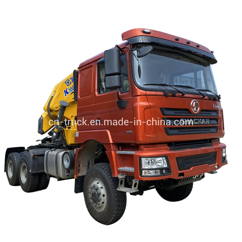 Shacman Low Price Full Drive 12ton 14ton 16ton 20ton Crane Mounted Tractor Head Truck