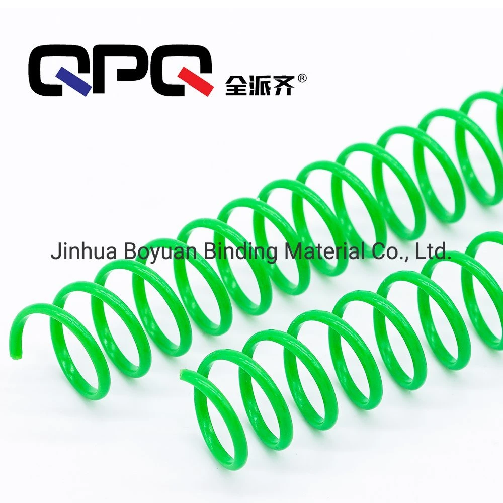 Good Quality Plastic Material Single Spiral Coil Binding Wire O for A4 Paper