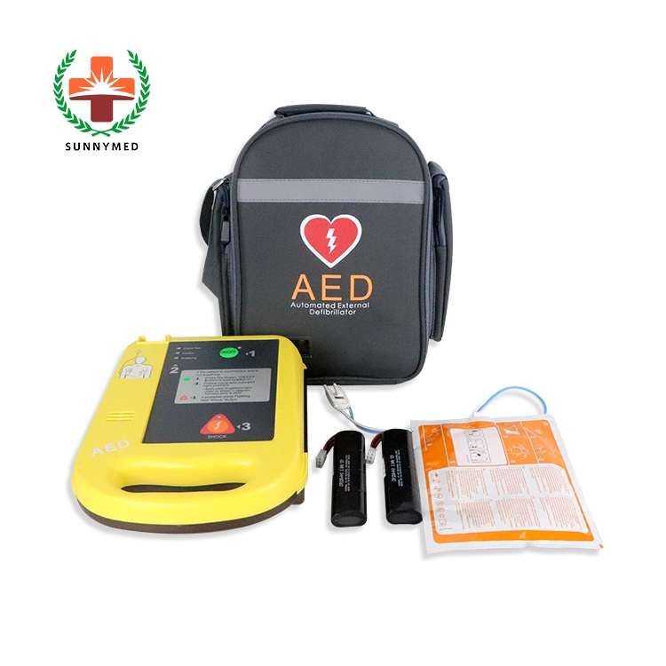 Sy-C025 Medical Portable Automatic Aed Defibrillator Monitor External First Aid Aed