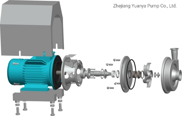 Yuy Elektrische Sanitäranlagen mit ABB-Motor
