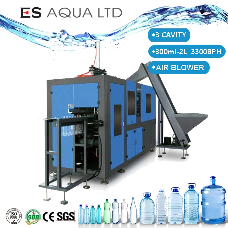 Full Automatic Blow Molding Pet Bottle Making Semi Auto Blower