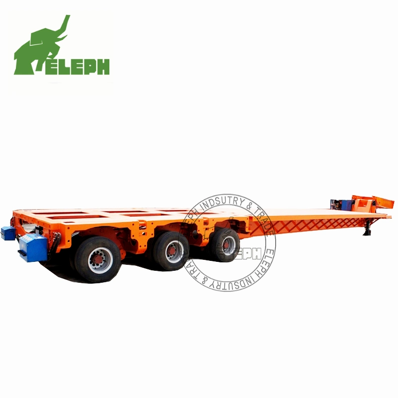 Multi Axles 200t Capacity Low-Loader Trailer Special Vehicle