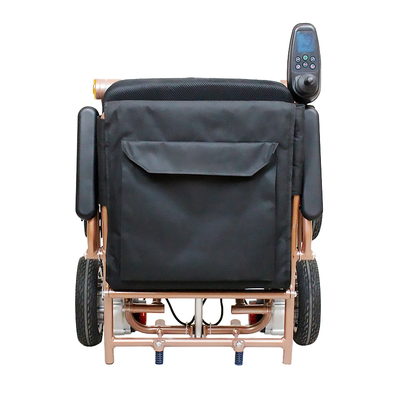 Travel Aluminum Foldable Brushless Motor Lithium Battery Lightweight Electric Wheelchair