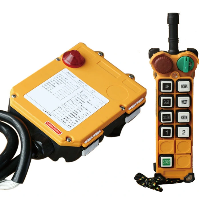 Sistema de control remoto industrial por radio Telecrane F24-8d