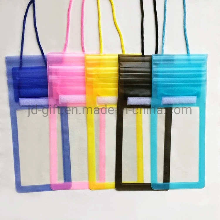 Universal Waterproof PVC Mobile Phone Cases Clear Pouch Waterproof Bag, Water Proof Cell Phone Bag with Lanyard