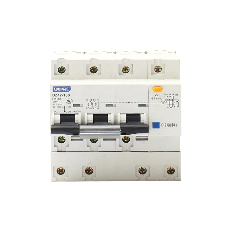 Jinze RCBO Dz30 Le Fehlerstromschutzschalter mit über Schutz vor Strom und Leckagen