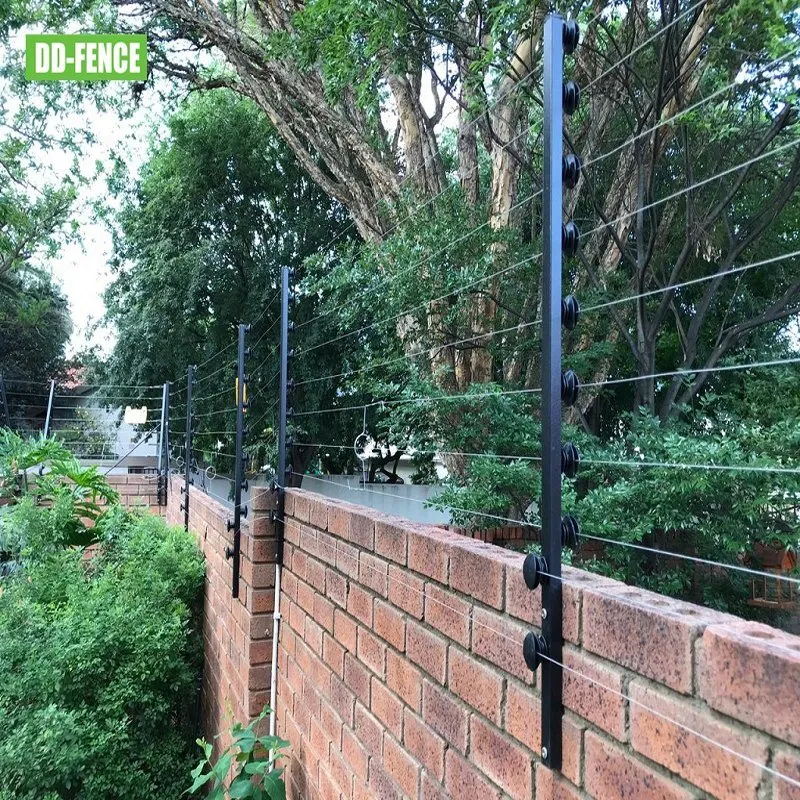 Perimeter Security Electric Fencing Alarm System Energizer Wire Insulators Posts Electric Fence for Homes Farm