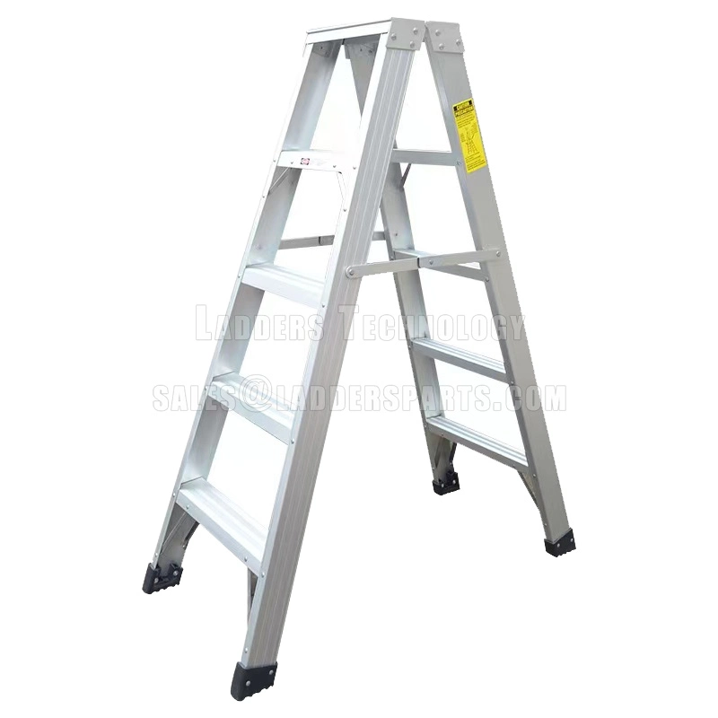 Fiberglass Folding a Frame Ladder with Aluminum Steps