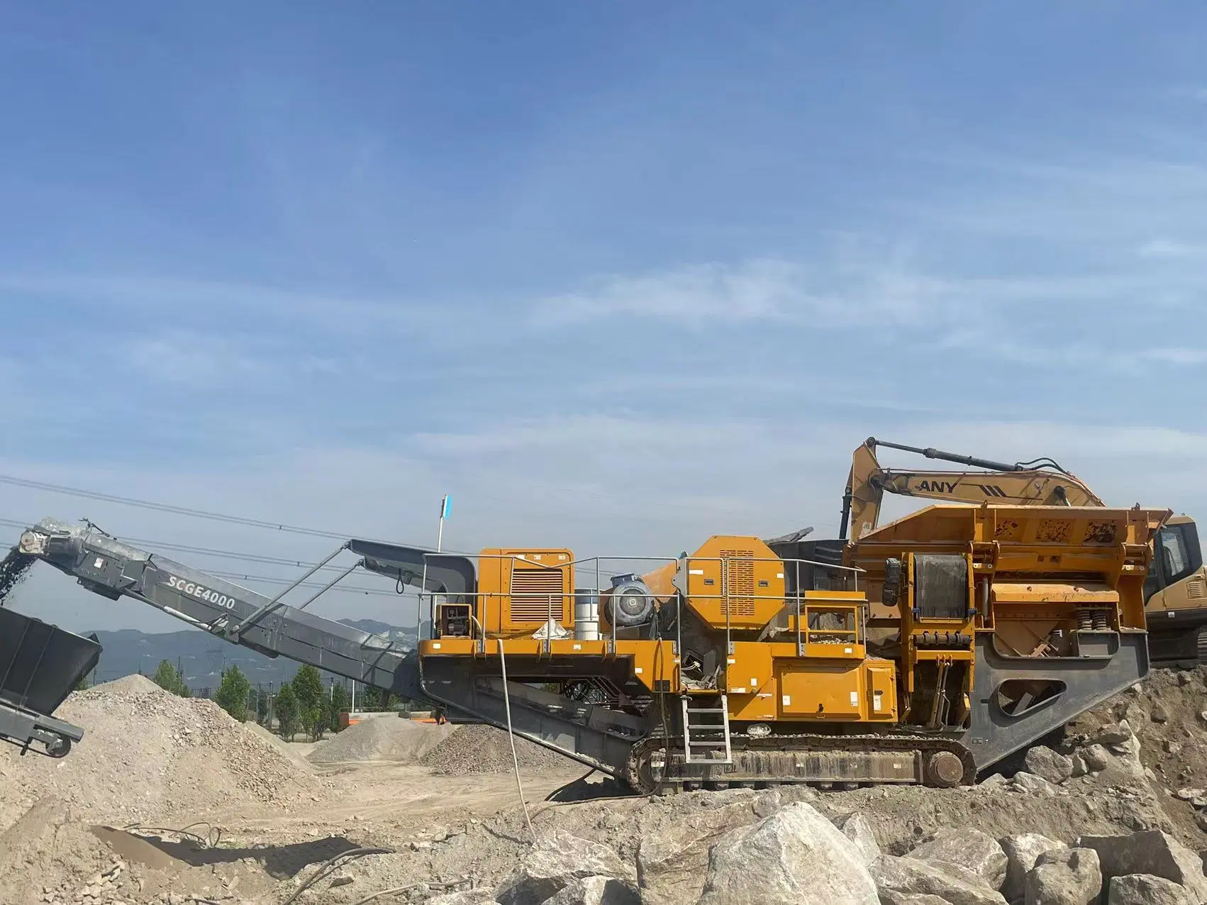 High Efficient Limestone Crusher Machine Rock Limestone Jaw Crusher Stone Crushing Machine