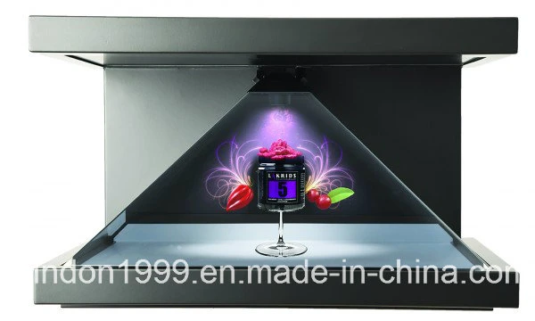 Customized Hologram Display Box Holographic Showcase Advertising Equipment