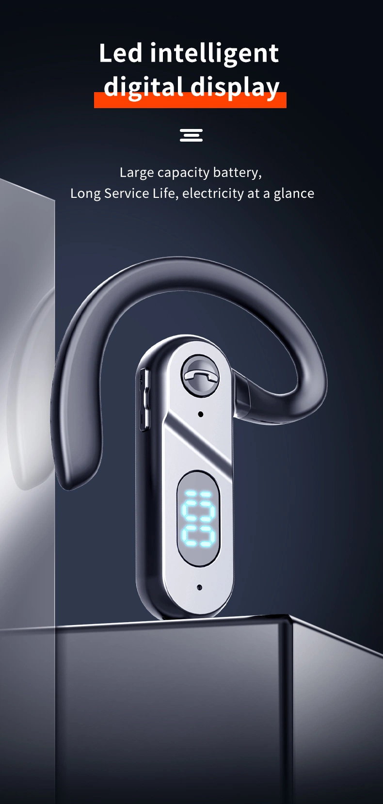 Großhandel/Lieferant Einzel Tws Ohrhörer Schnurlose Ohrhörer Bluetooth Kopfhörer Business Headset