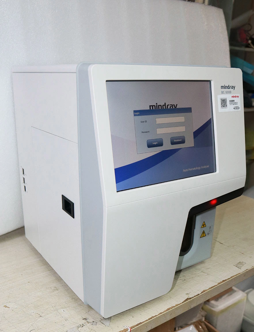 Mindray Bc5000 Auto 5-Part Hematology Analyzer WBC فحص الدم الماكينة