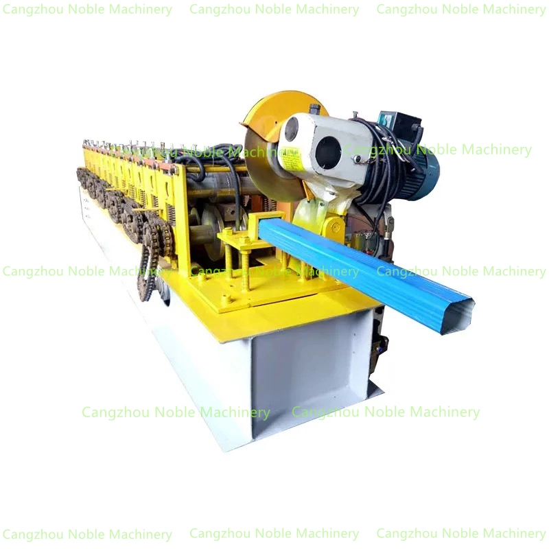 Steel Downspout Down-Pipe Gutter Rain Pipe Bending Drain Pipe Roll Forming Machine